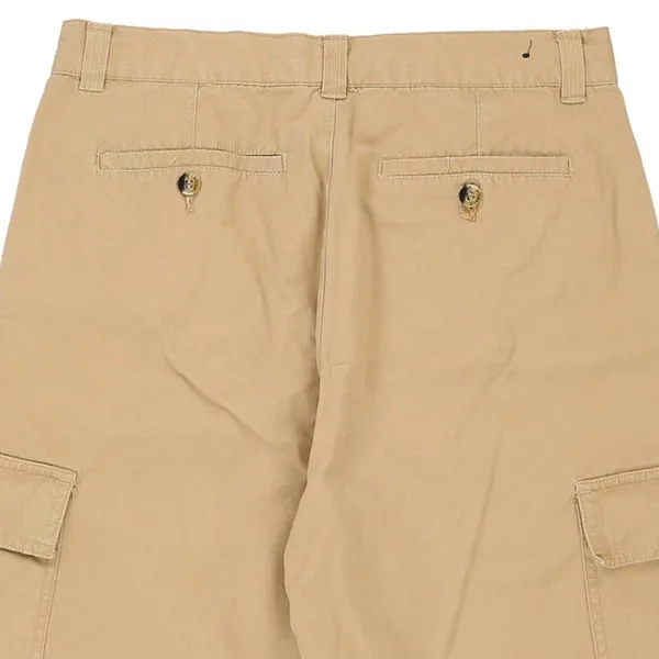 Atlantic Sportswear Cargo Shorts - 30W 10L Beige Cotton Blend
