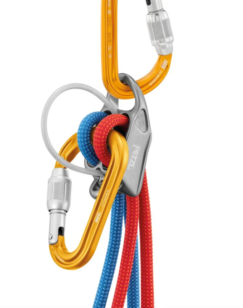 ATTACHE SCREW-LOCK CARABINER (2024) (BLACK)