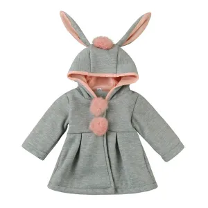 Baby Girls Winter coat clothes Infant Girls Autumn Winter Hooded Coat Cloak Jacket Thick Warm Clothes drop ship