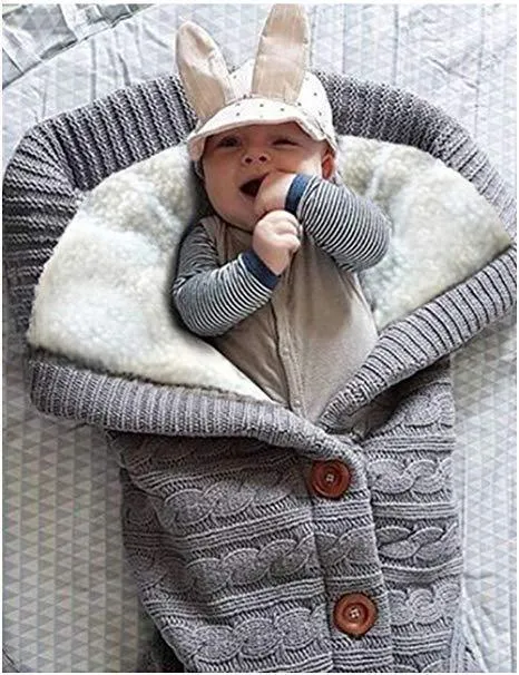 Baby Winter Knitting Sleeping Bag