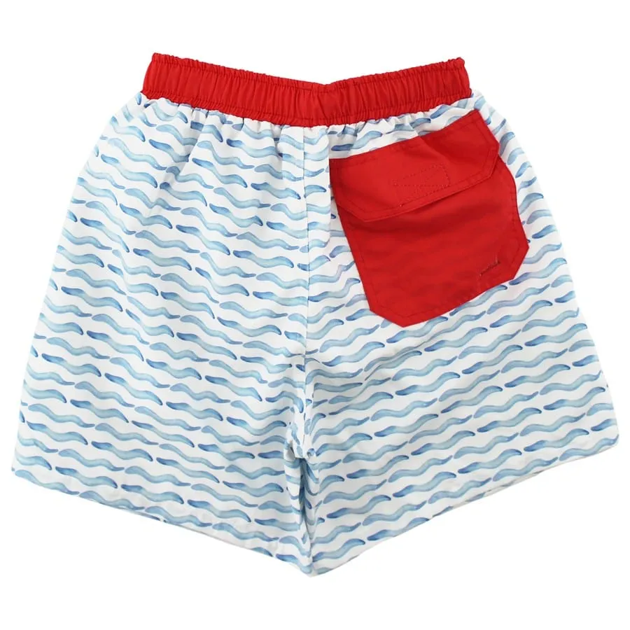 Bailey Boys Board Swim Short Waves