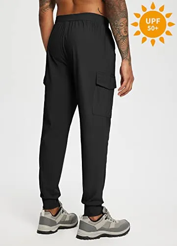 BALEAF Men's Lightweight Joggers Quick Dry Cargo