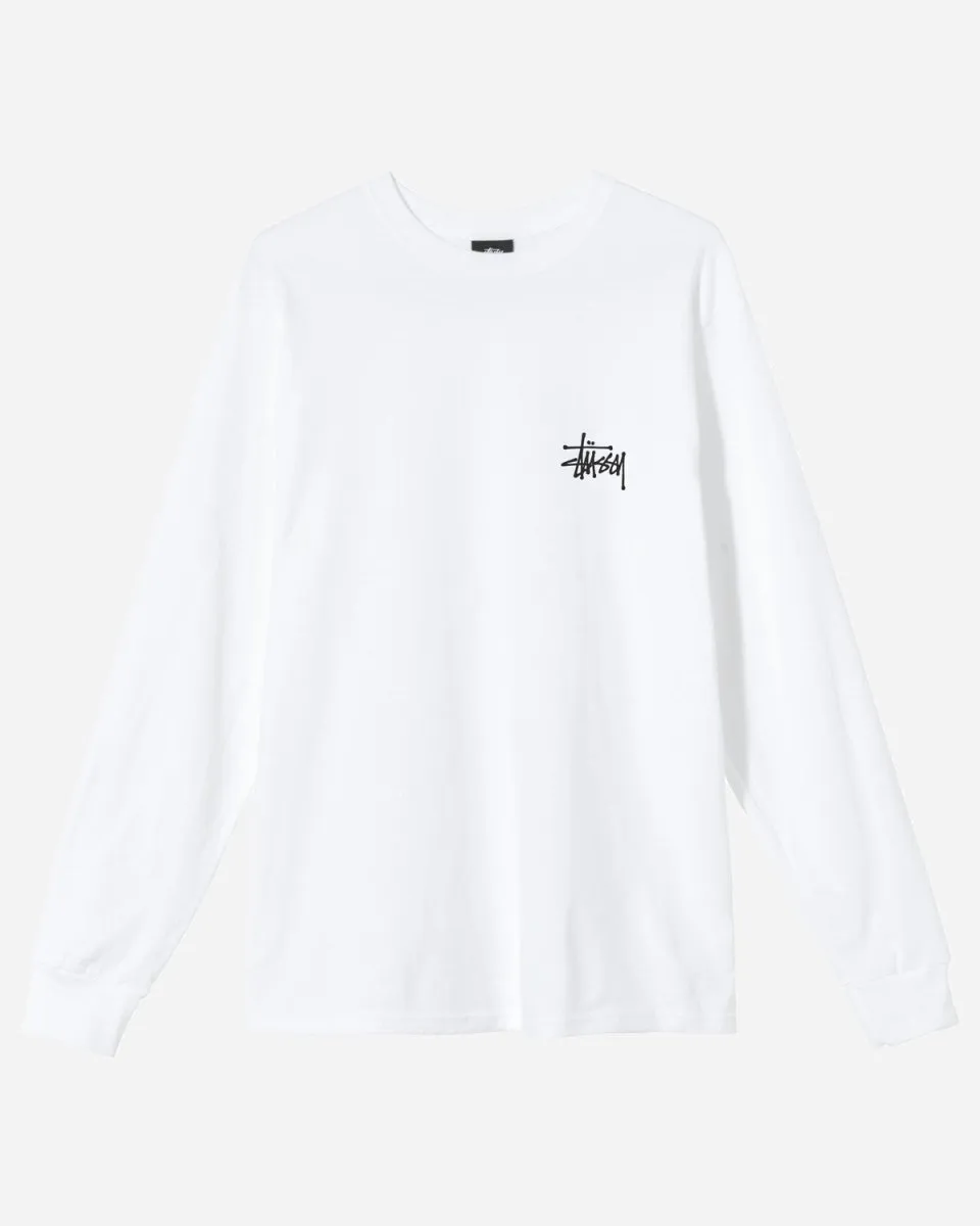 Basic Stüssy LS Tee - White
