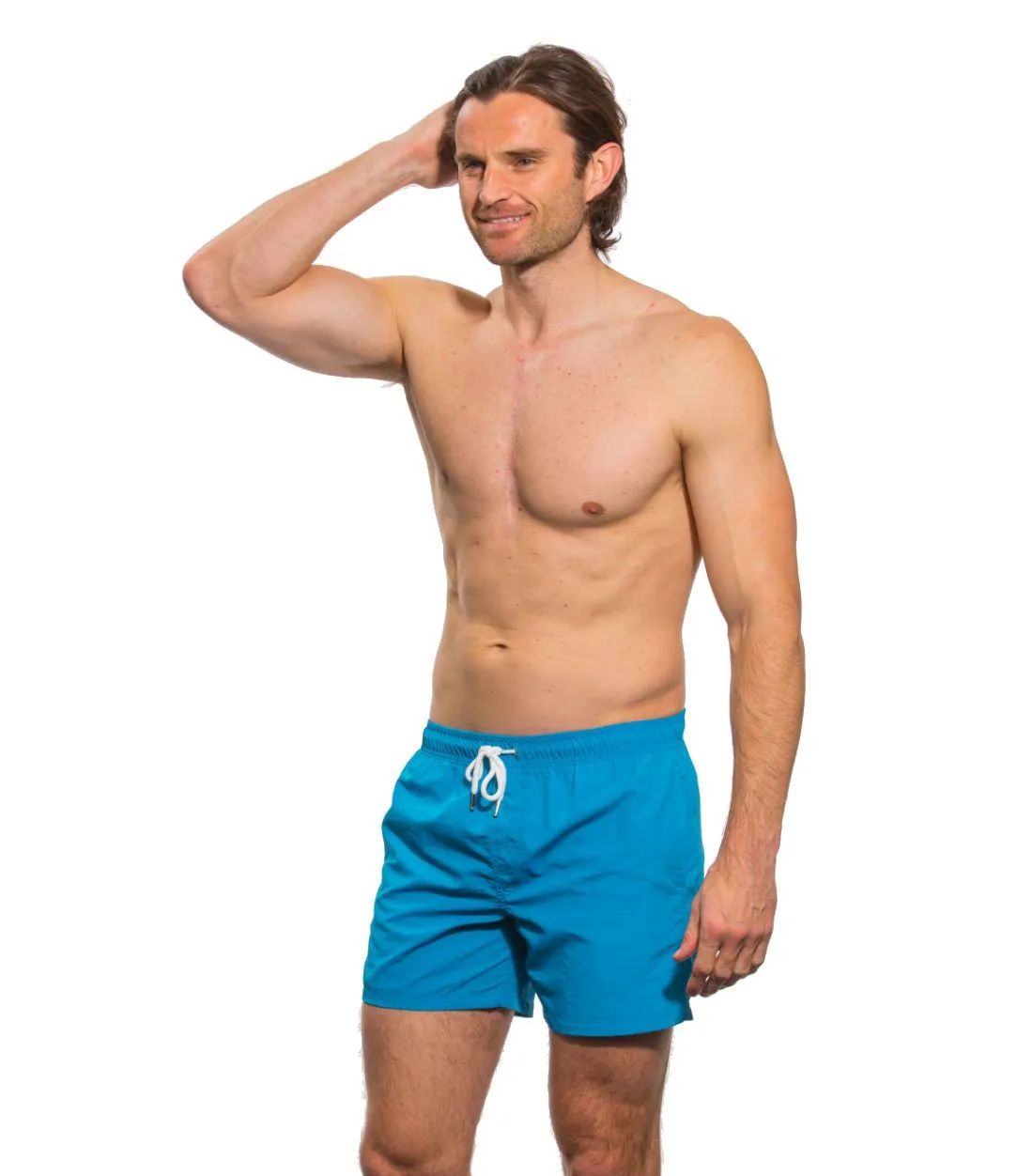 Beach Board Shorts Turquoise