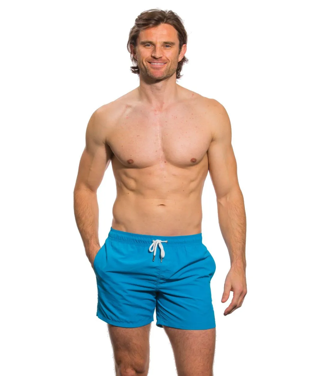 Beach Board Shorts Turquoise