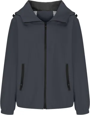 Bidobibo Waterproof Rain Jacket Women Lightweight Windbreaker with Hood Womens Long Sleeve Hooded Casual Outwear Jackets