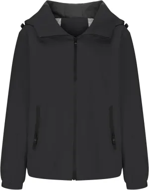 Bidobibo Waterproof Rain Jacket Women Lightweight Windbreaker with Hood Womens Long Sleeve Hooded Casual Outwear Jackets