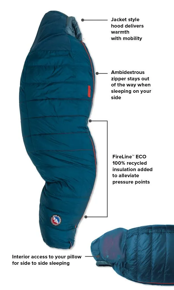 Big Agnes Men's Sidewinder SL 20˚ Sleeping Bag - Regular