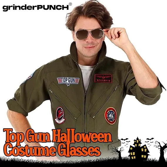 Big XL Wide Frame Extra Large Aviator Sunglasses (Gold - Gradient Lens)