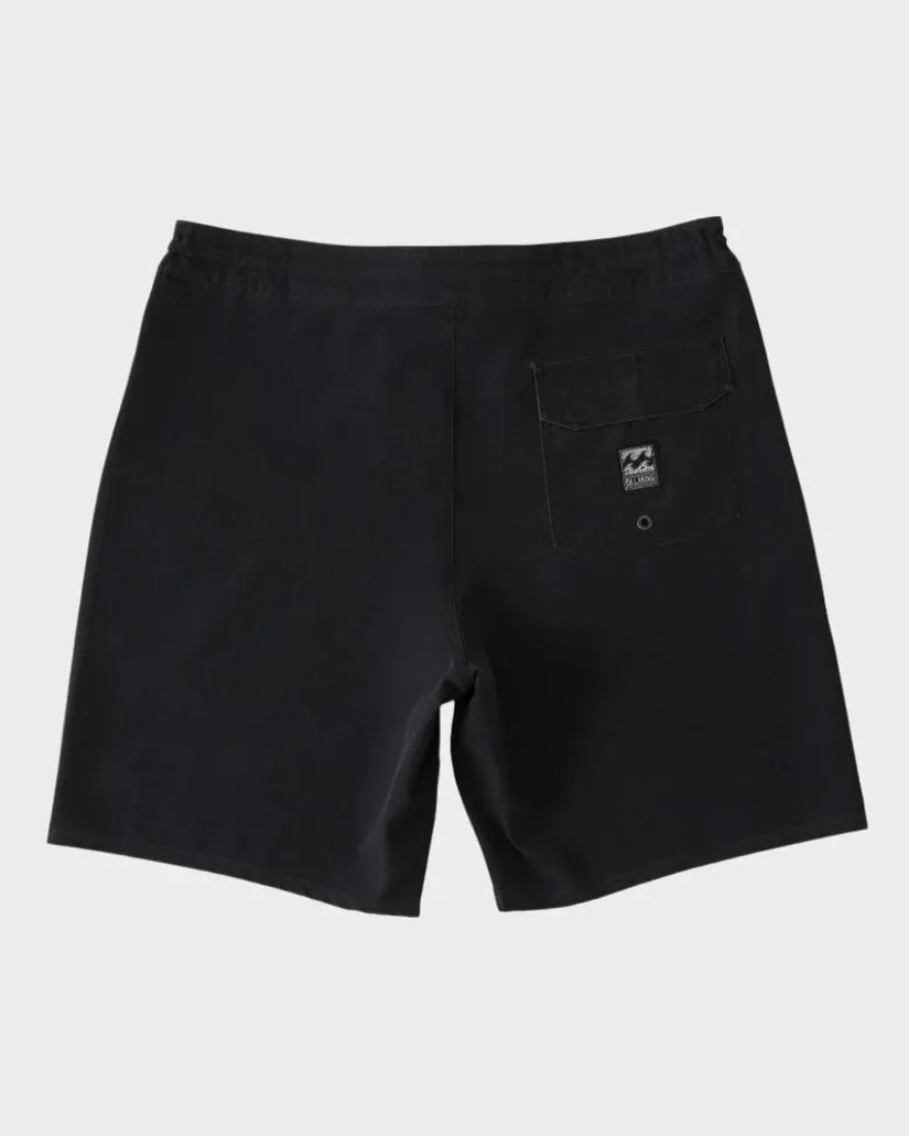 Billabong Mens All Day Lotide Boardshorts -Washed Black