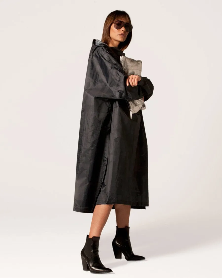 Black Art Camo Poncho