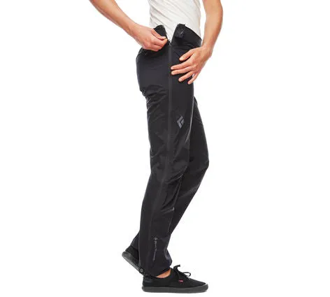Black Diamond Men's StormLine Full-Zip Rain Pants