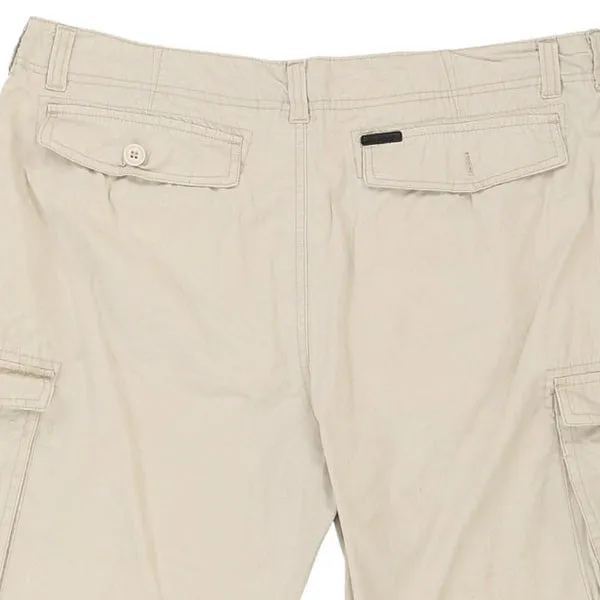 Blend Cargo Shorts - XL Beige Cotton