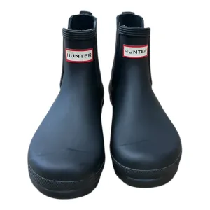 Boots Rain By Hunter In Black, Size: 10