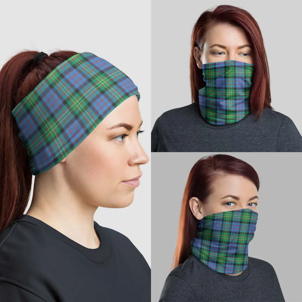 Bowie Ancient Tartan Neck Gaiters, Tartan Bandanas, Tartan Head Band