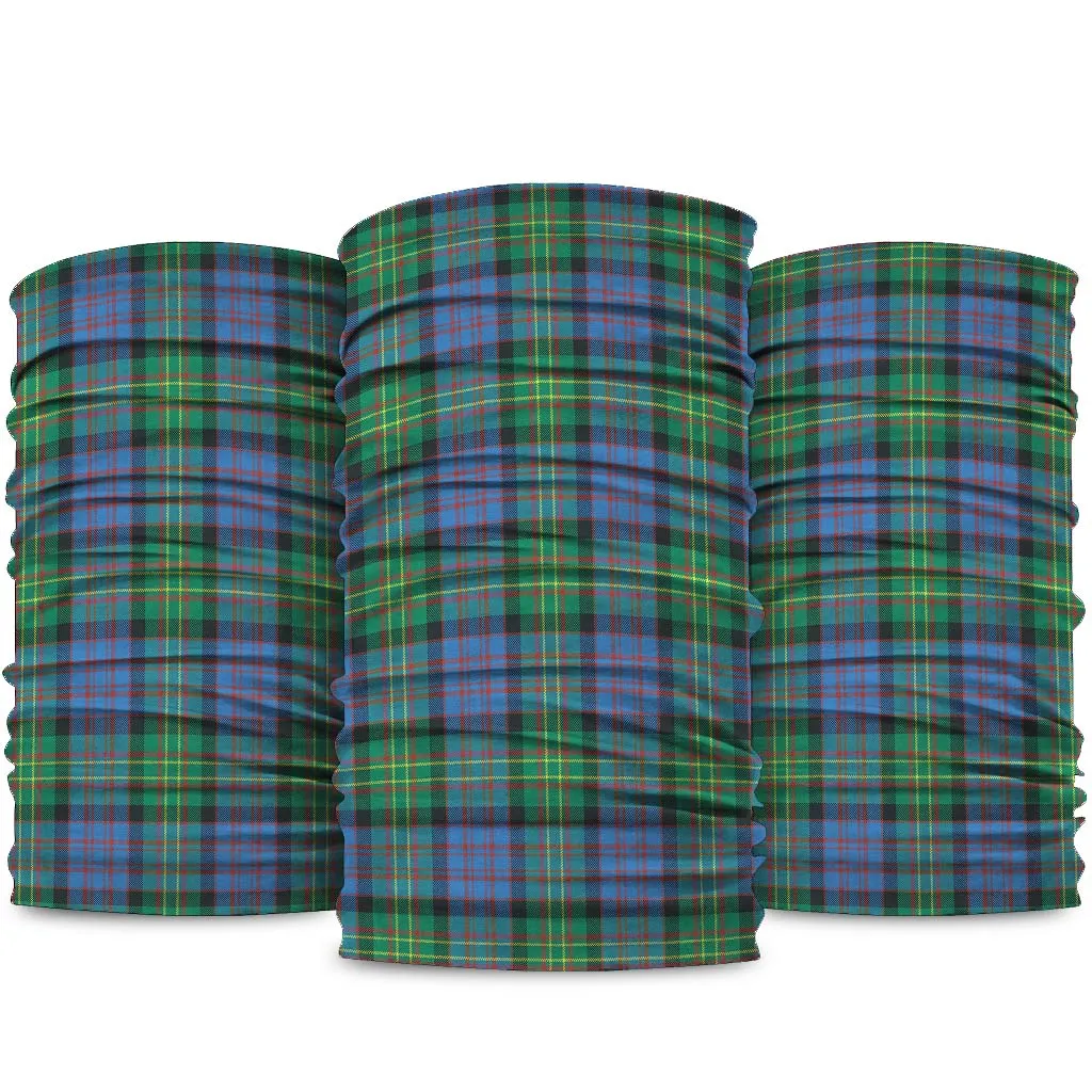 Bowie Ancient Tartan Neck Gaiters, Tartan Bandanas, Tartan Head Band