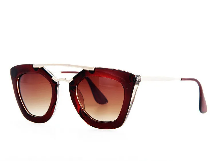 Brand Design Butterfly Vintage Eyewear Sunglasses Women Most Popular Good Quality Sun Glasses Female UV400
