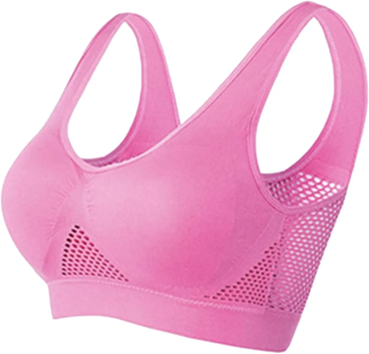 Breathable Cool Liftup Air Bra, 2024 New Large Size Air Bra Breathable and Comfortable Mesh Sports Bra for Womens Sport Bra