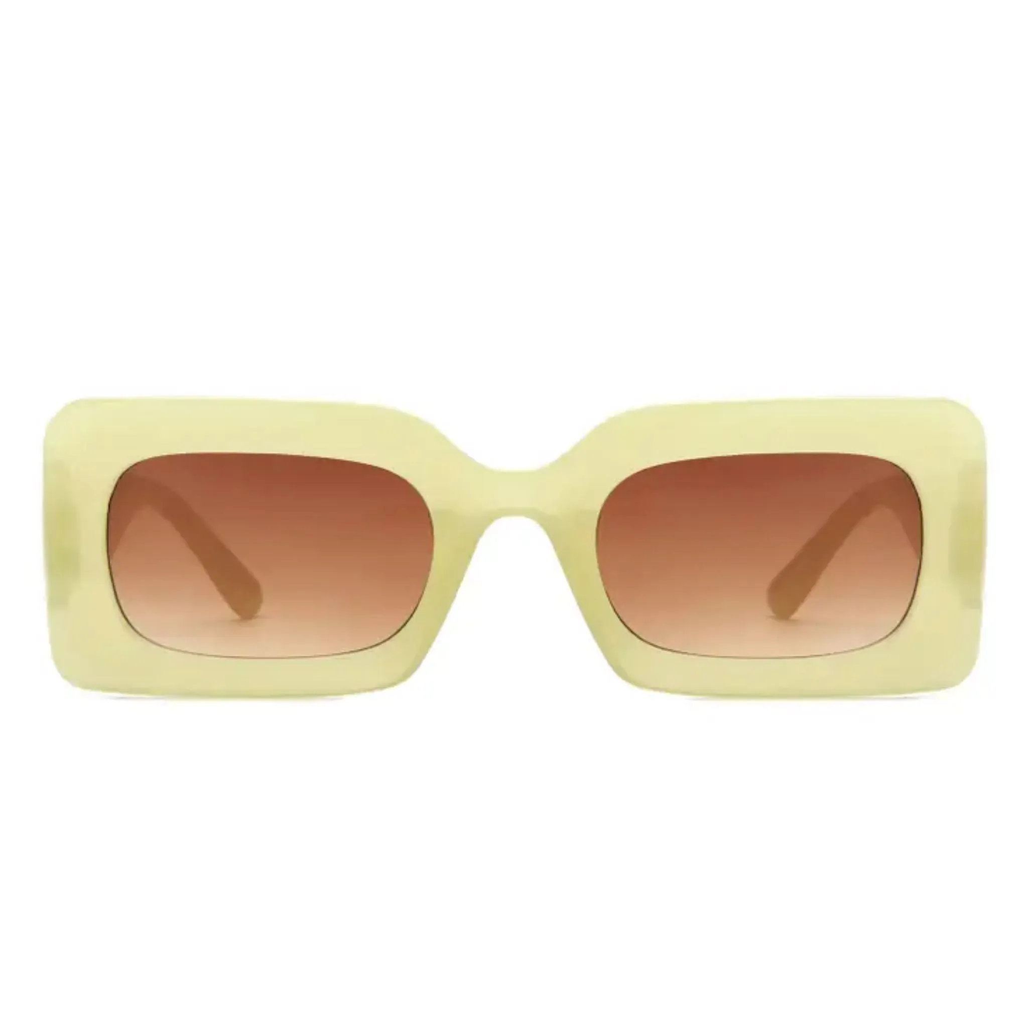 Bright Rectangular Sunglasses