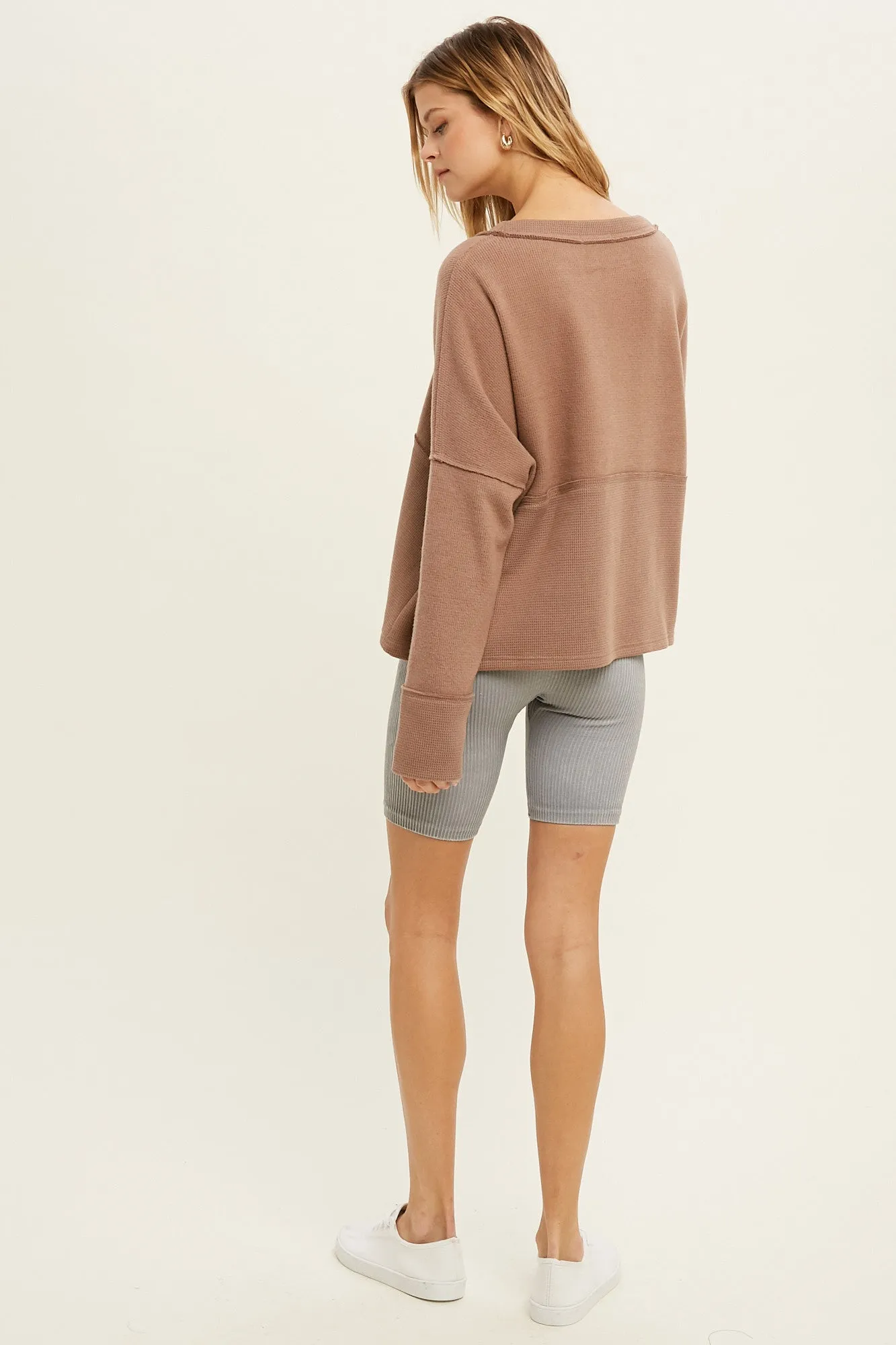 Brushed Thermal Knit Top