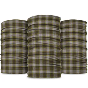 Buchanan Dress Tartan Neck Gaiters, Tartan Bandanas, Tartan Head Band