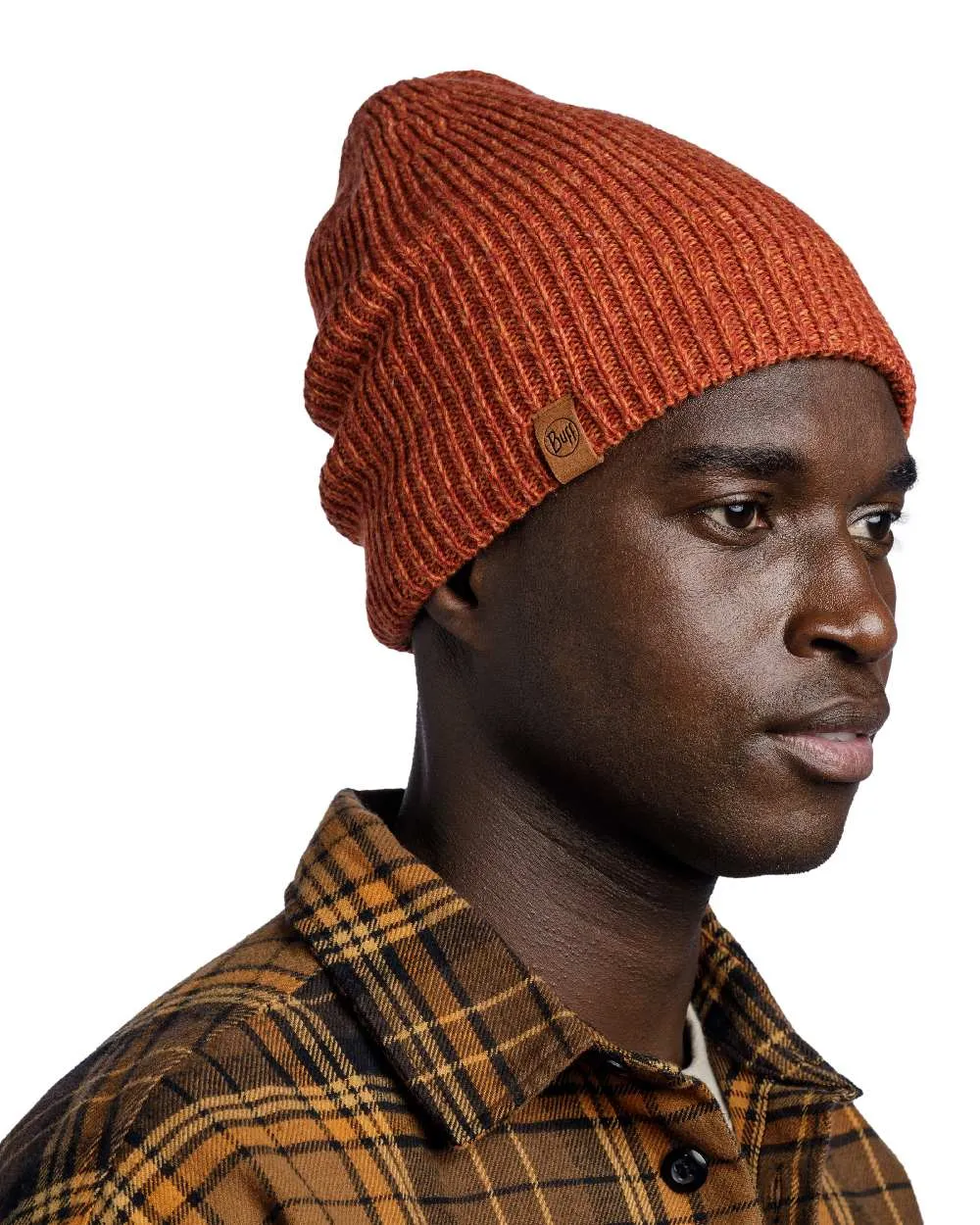 Buff Knitted Polar Beanie
