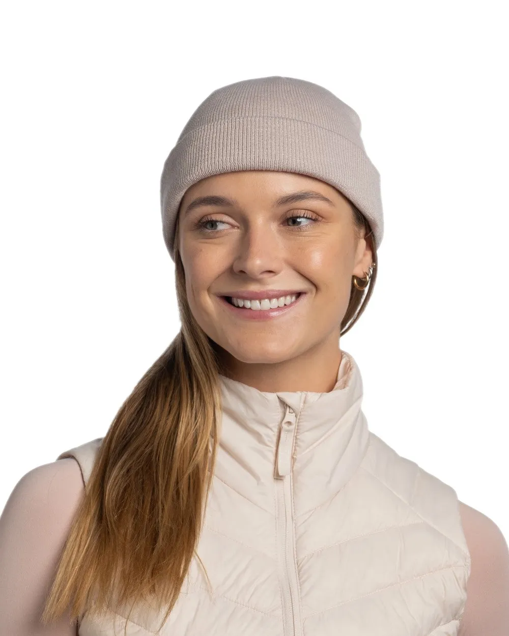 Buff Lilon Fisherman Knitted Beanie