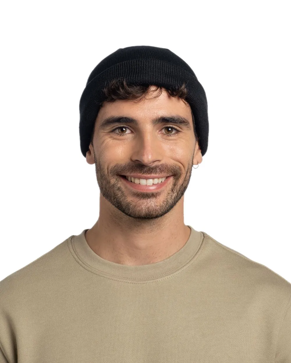 Buff Lilon Fisherman Knitted Beanie