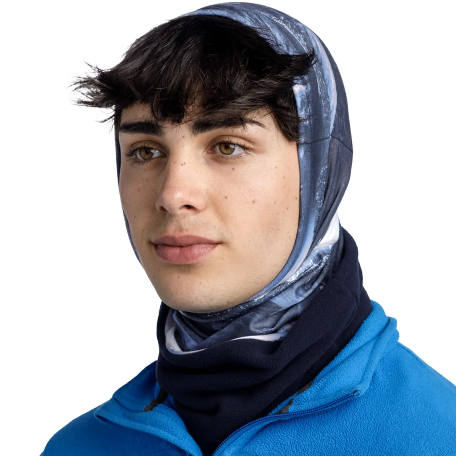 Buff Unisex Kids Sidy Polar Fleece Bandana - Blue