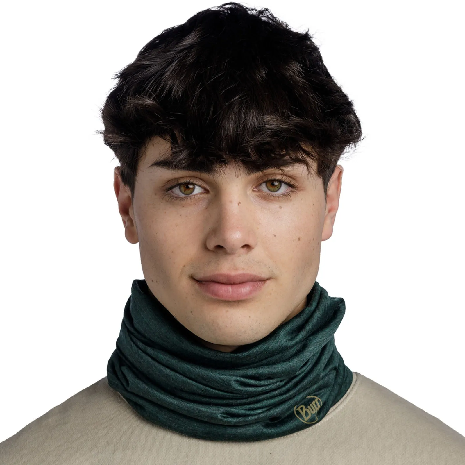 Buff Unisex Merino Wool Lightweight Tubular Bandana Scarf - Silversage