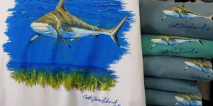 Bull Shark Long Sleeve Quick Dry T-Shirt