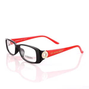 Burberry Hingeless Black and Red Sunglasses
