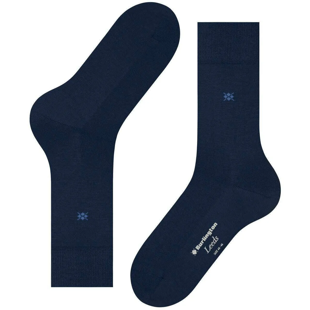 Burlington Leeds Socks - Blue