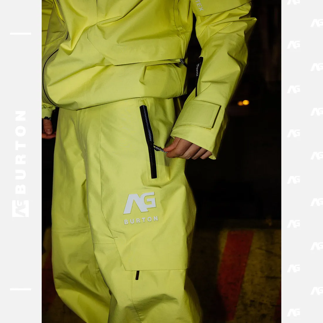BURTON Analog AG Gore-Tex Hardpack 3L Pant - Sulfur Zest