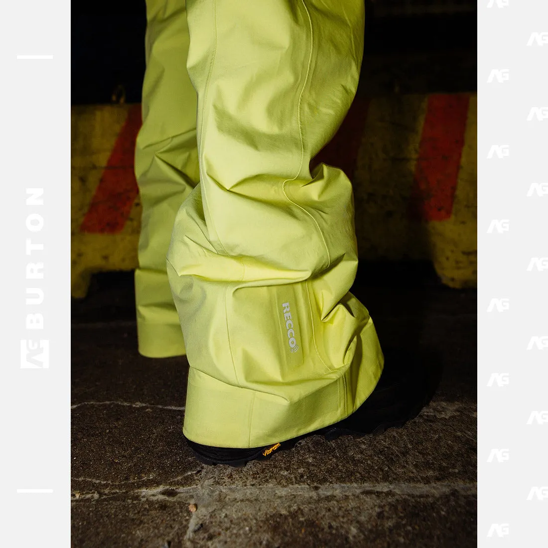 BURTON Analog AG Gore-Tex Hardpack 3L Pant - Sulfur Zest