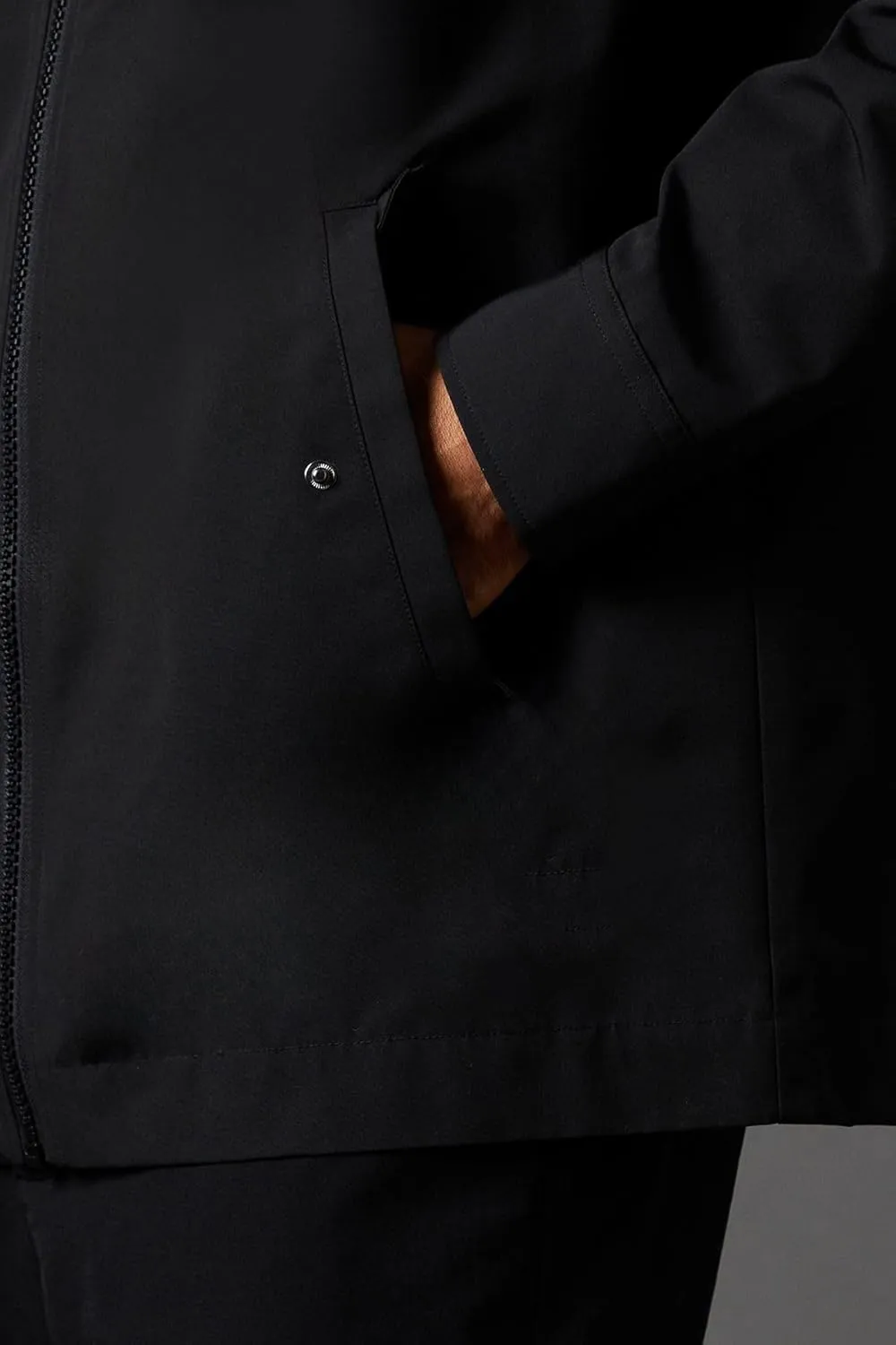 Burton Black Water Resistant Hooded Jacket