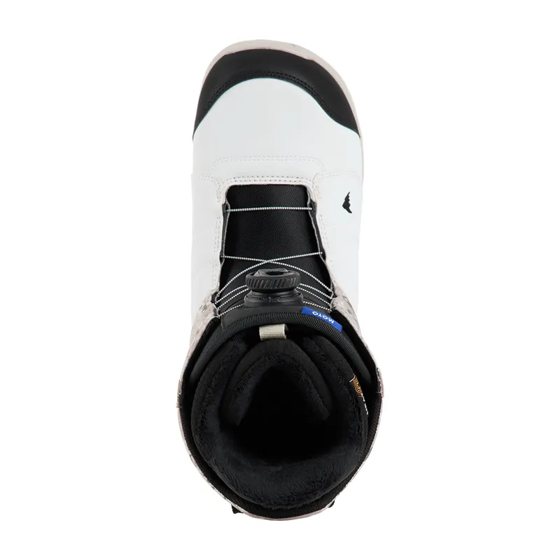 Burton - Moto Boa Boots - Black/White/Snowfall Camo NEW FOR 2025 SALE