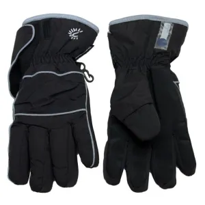 Calikids Kids Waterproof Neoprene Cuff Gloves In Colour Black : Size 6 to 12