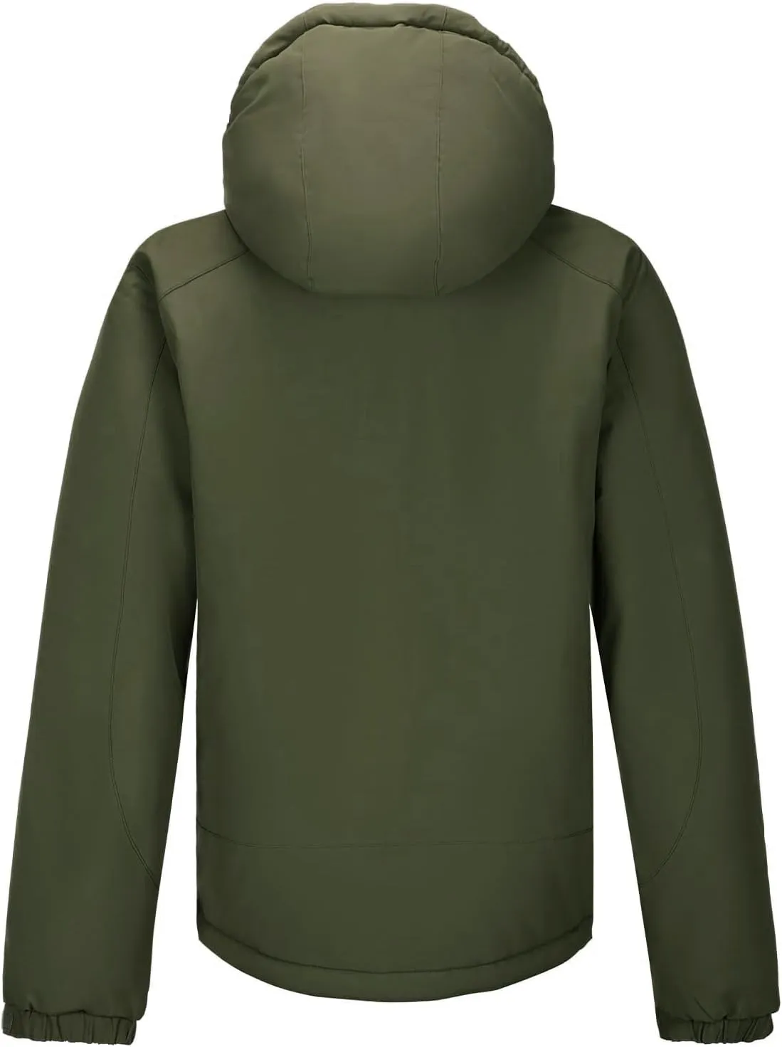 CAMEL CROWN Men's Winter Coats Waterproof Ski Jacket Snowboard Fleece Lining with Hood Parka Rain Jacket