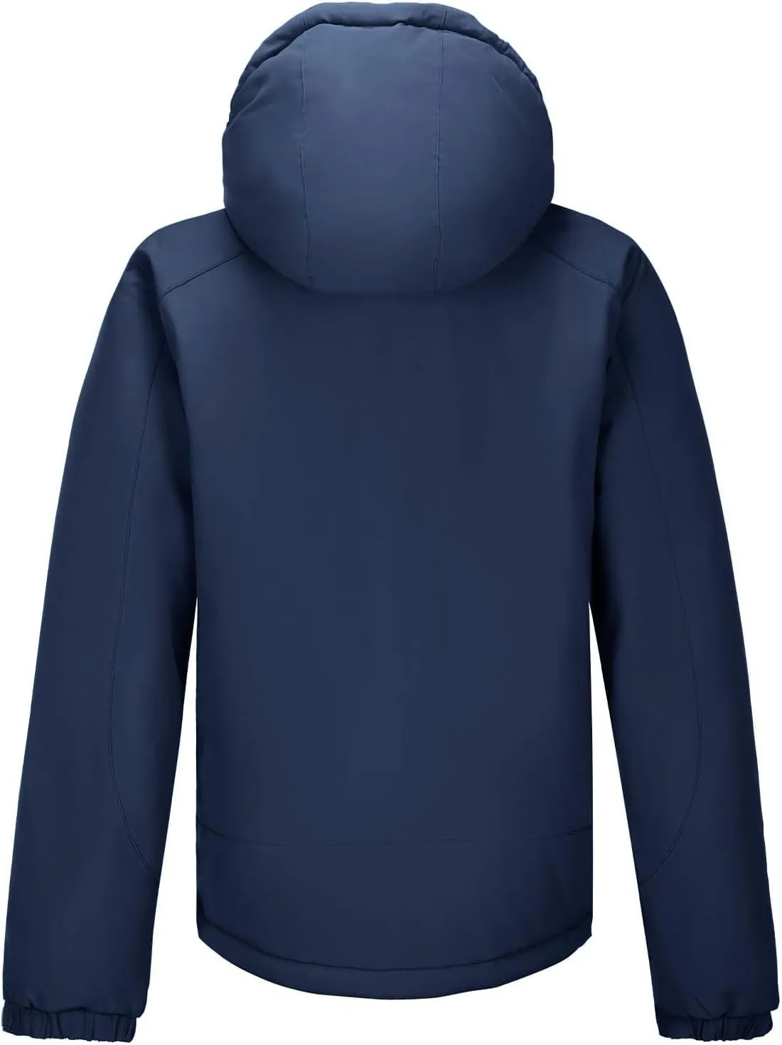CAMEL CROWN Men's Winter Coats Waterproof Ski Jacket Snowboard Fleece Lining with Hood Parka Rain Jacket