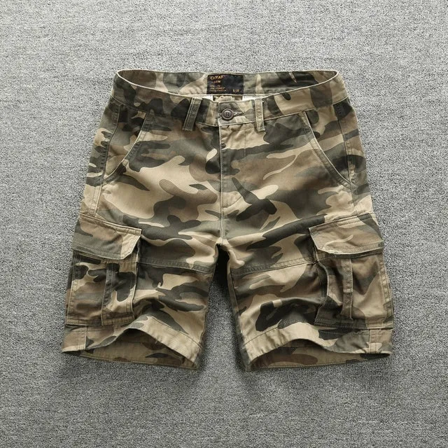 Camo Cargo Shorts