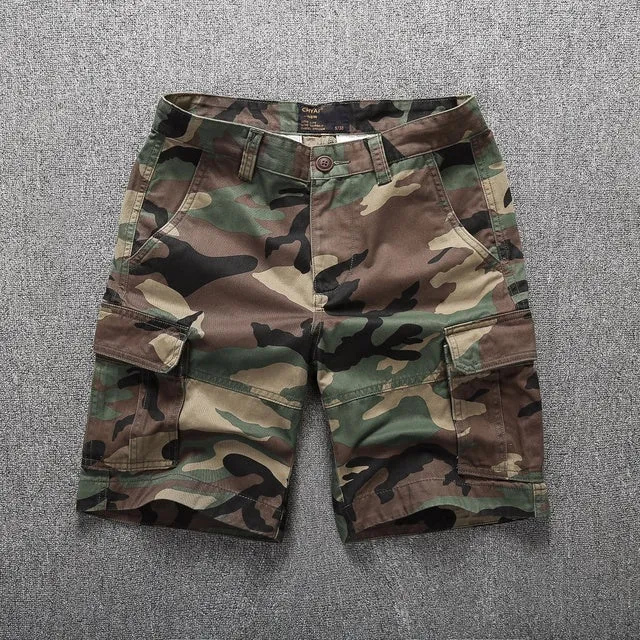 Camo Cargo Shorts
