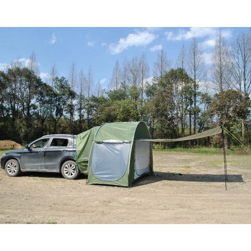 CanvasWing - Mesh Hallway Dual Purpose Car Rear Trek Extension Tent