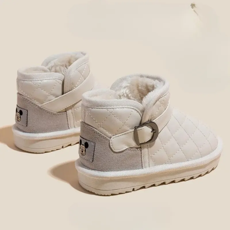 Cartoon Mickey Mouse Winter Snow Boots