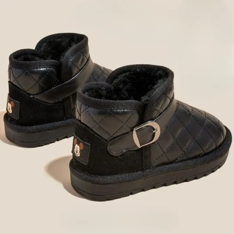 Cartoon Mickey Mouse Winter Snow Boots