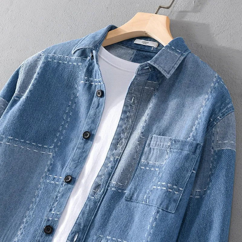 Casual Spring Denim Shirts