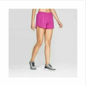 Champion C9 Duo Dry Women's Plum Dream Mid Rise 3.5'' Athletic Running Shorts