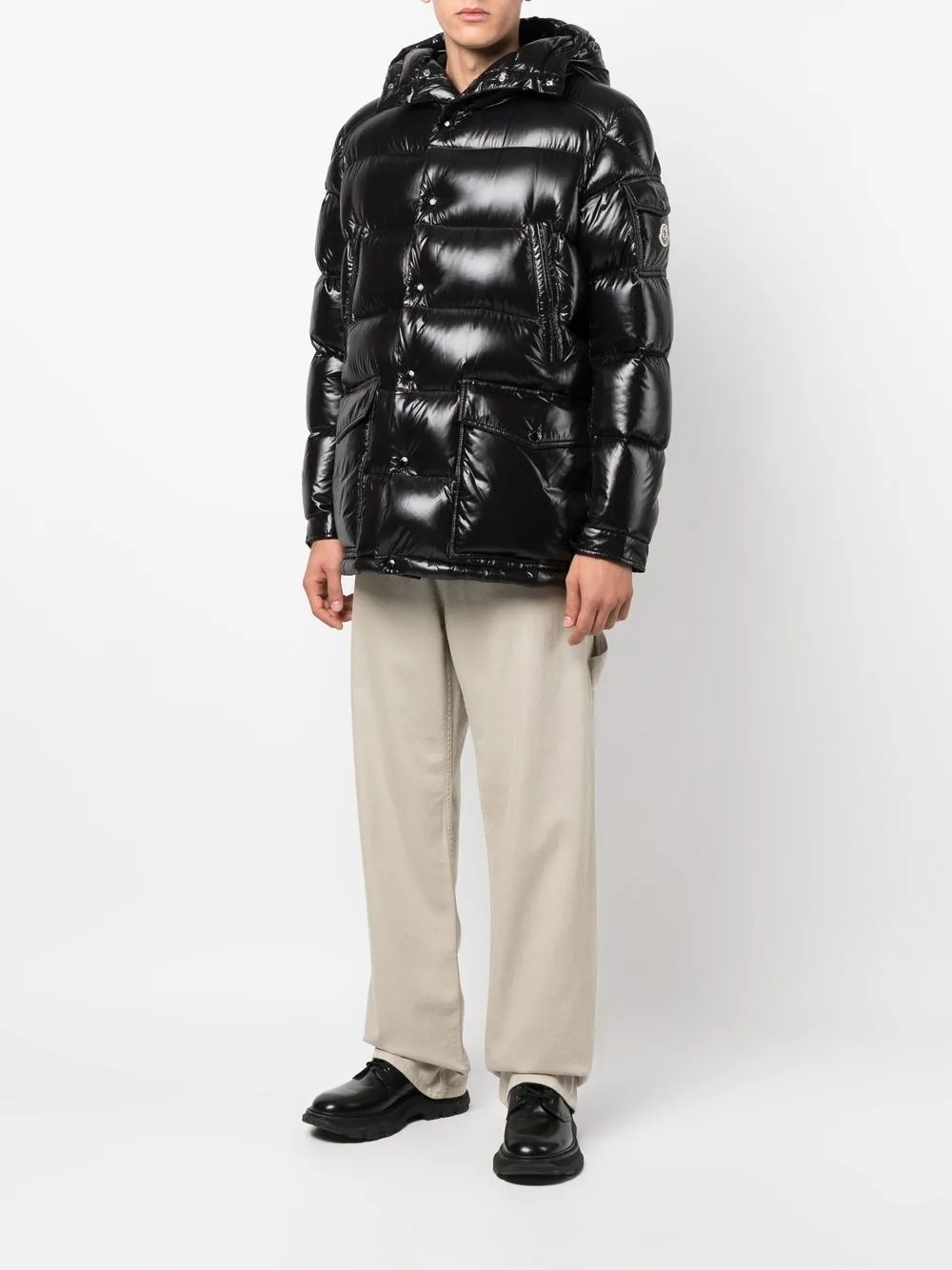 Chiablese hooded puffer jacket