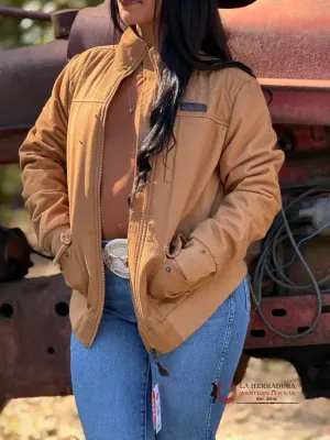 Cinch Womens Tan/Brown Inside Aztec Jacket