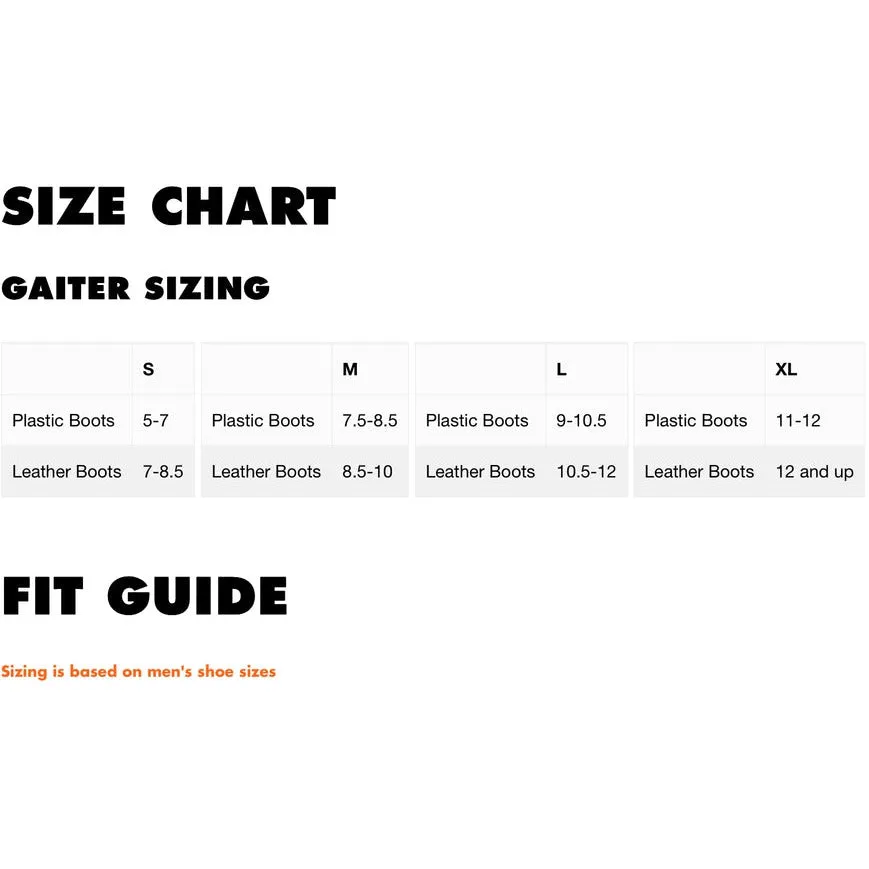 Cirque Gaiters